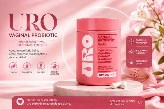 🌸 URO Vaginal Probiótico – Bienestar Íntimo Diario